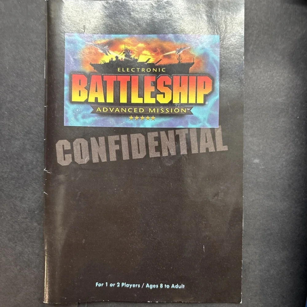 2000‎ Electronic Battleship Advanced Mission Game Milton Bradley Tested Working